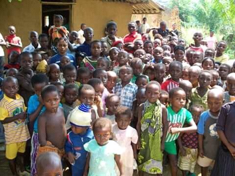 Rassemblement d'enfants