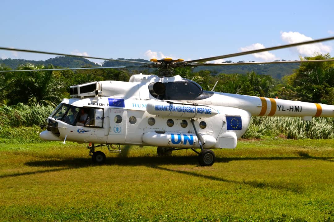 Helicoptere de transport humanitaire