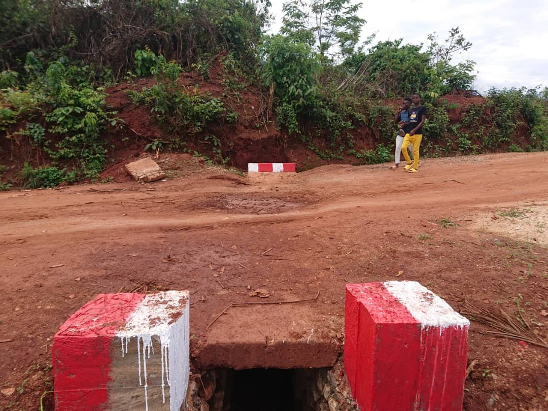 Ouvrage de drainage rehabilite